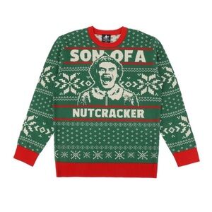 Green and Red Holiday Sweater